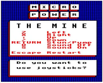 Mine, The (1984)(Adventure Soft U.K. Ltd.) screen shot title